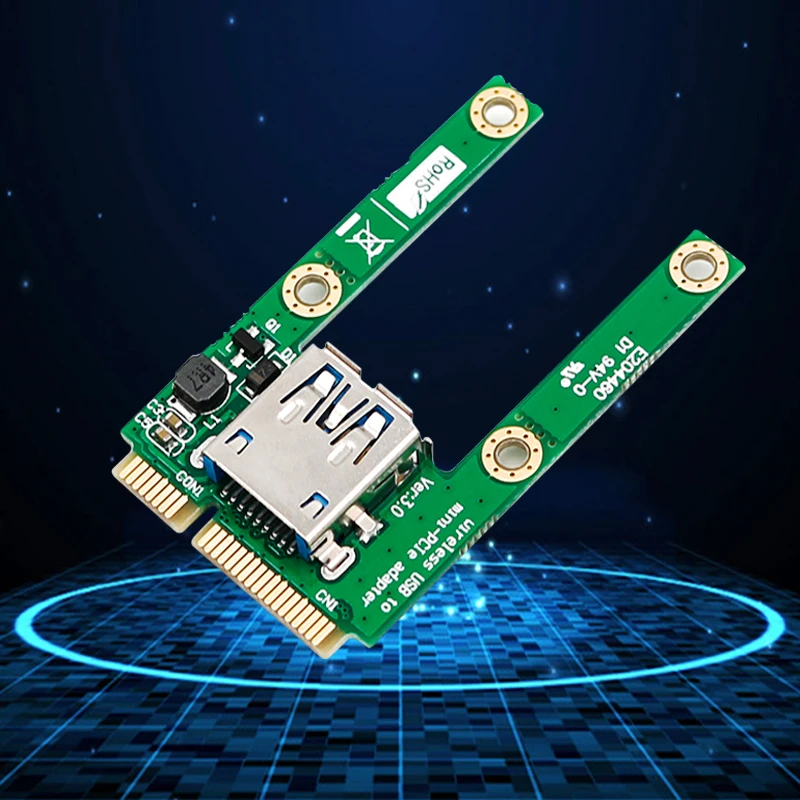 MPCIE карта к USB 2,0 3,0 порт адаптер карта с защитой цепи Поддержка любого маленького размера USB устройства в ноутбук