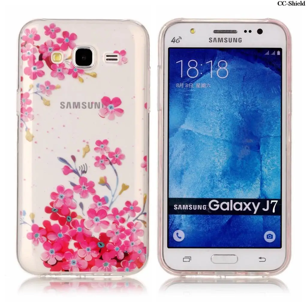 Мягкий ТПУ чехол для Samsung Galaxy J7 J 7 2015 J700P J700H J700M J700H/DS силиконовый телефона SM-J700h