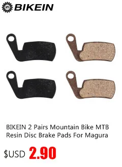 Bikein-2 пары MTB Велосипедный Спорт смолы дисковые Тормозные колодки для заядлых SRAM Код R код 2011- Mountain велосипед гидравлические дисковые тормоза 25 г