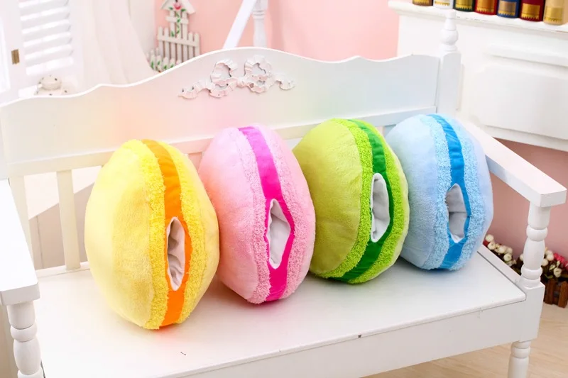 Оригинальная теплая ручная Подушка для гамбургера Декоративная домашнего