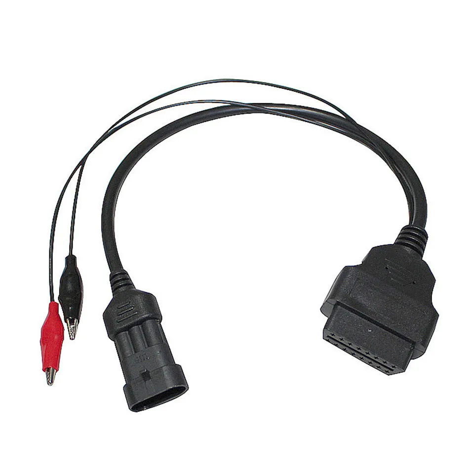 Бесплатная доставка DHL 30 шт./лот OBD2 кабель для Fiat 3 Pin Alfa Lancia to 16 OBDII OBD 2 II