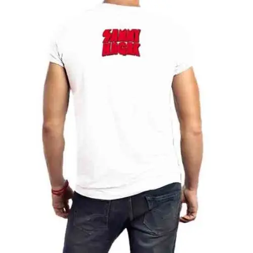 Деловые рубашки мужские с коротким рукавом Сэмми Хагар Print Crew Neck Tee|crew neck|tee teetees men |