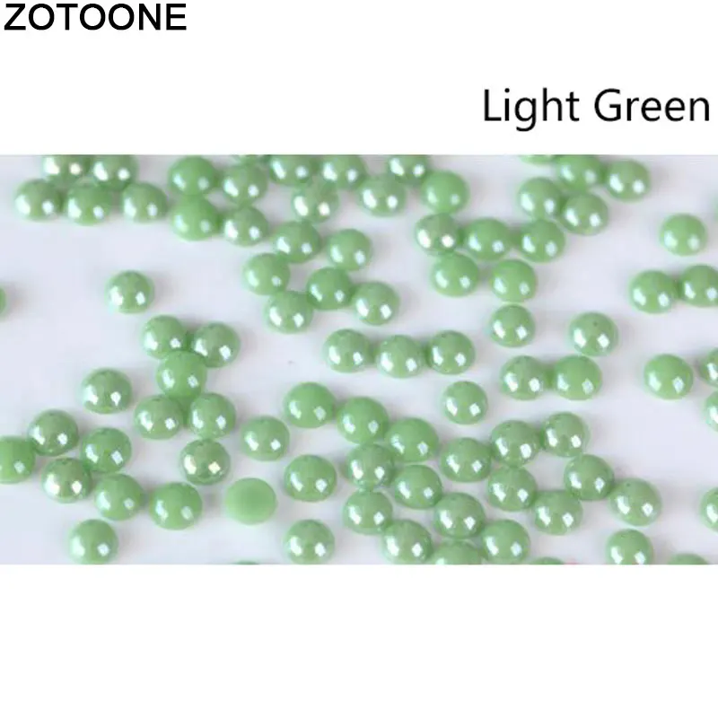 ZOTOONE 3 8-4 мм 1000 шт. с камнями на клейкой основе свадебные платья Сумки DIY Керамика