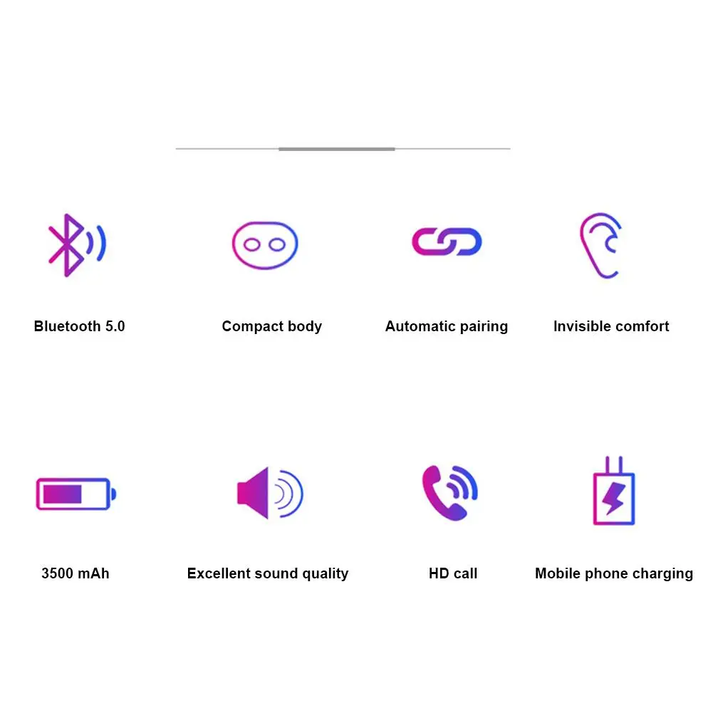 Q32 TWS беспроводные наушники Bluetooth 5,0 беспроводные наушники 8D стерео гарнитура с зарядным устройством 3500 мАч Спортивная bluetooth-гарнитура