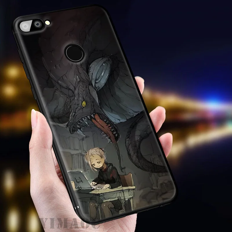 Обещанный нетляндии &quot Аниме мягкий чехол для huawei Honor вид 20 10 8X8 8C 6A 7A 7X 7C Lite рro Y9 Y7 Y6