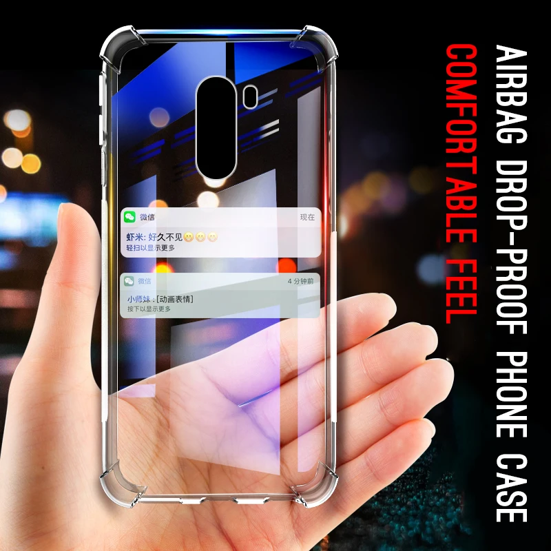 Прозрачный чехол с подушкой безопасности для Samsung Galaxy A50 A30 A70 A10 A40 A20 S10 S9 S8 Plus S10e Note8