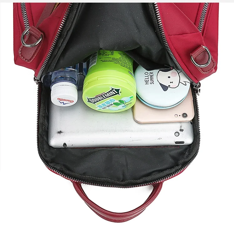 Водонепроницаемый женский рюкзак новые модные нейлоновые школьные повседневные