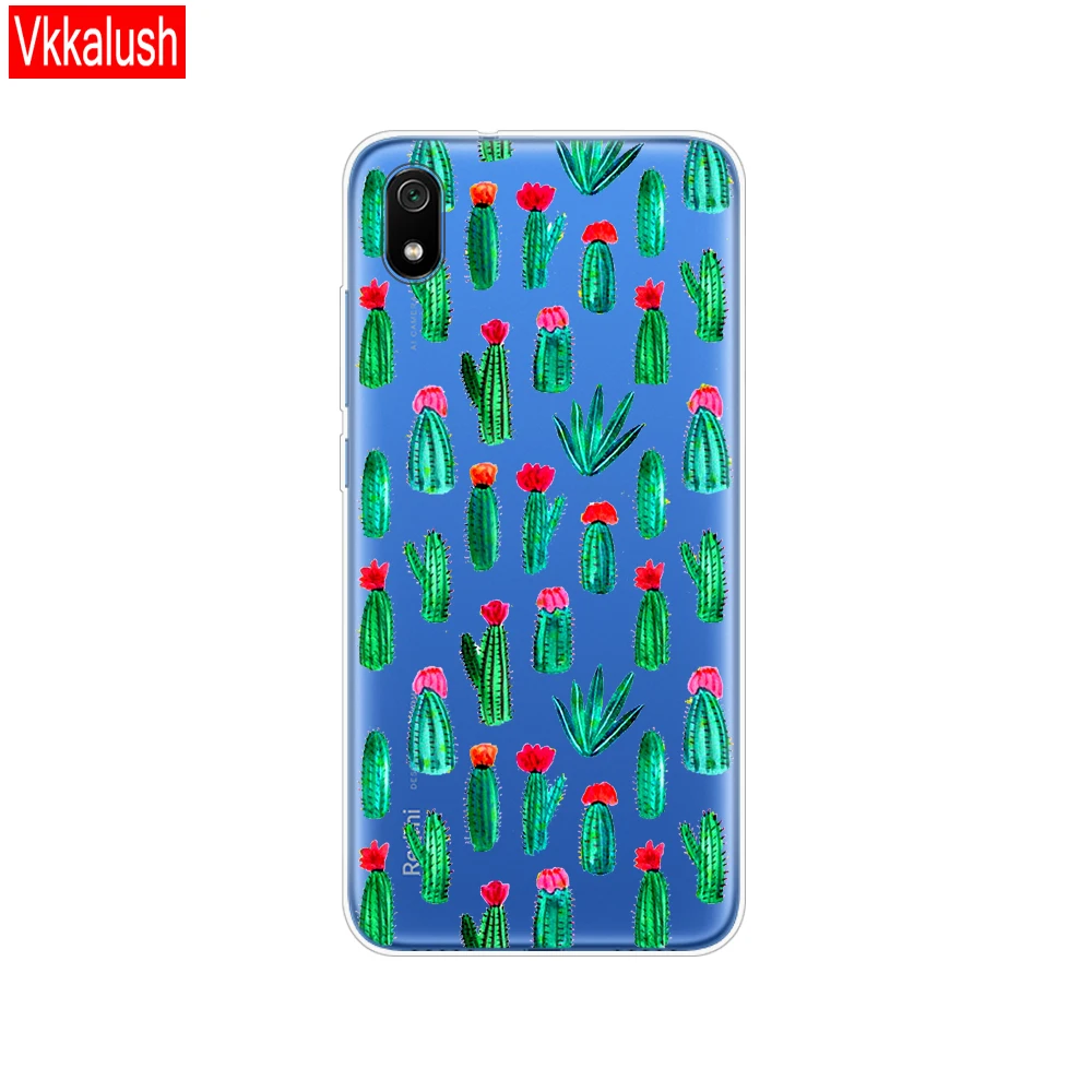 80374 Чехол для Xiaomi redmi 7a, чехол s, полная защита, Мягкая силиконовая задняя крышка из ТПУ для redmi 7 A, бампер для redmi 7a, защитная задняя крышка - Цвет: 80374