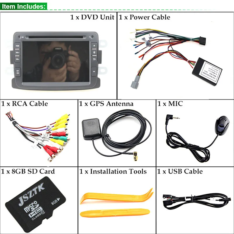 Sinairyu Android 8 0 Core 4G ram автомобильный DVD gps для Renault Duster 2012 2013 Вай-Фай Авторадио