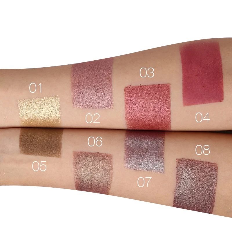 Палитра теней для век UCANBE матовая пигментный блеск стойкая косметика|matte pigment|palette