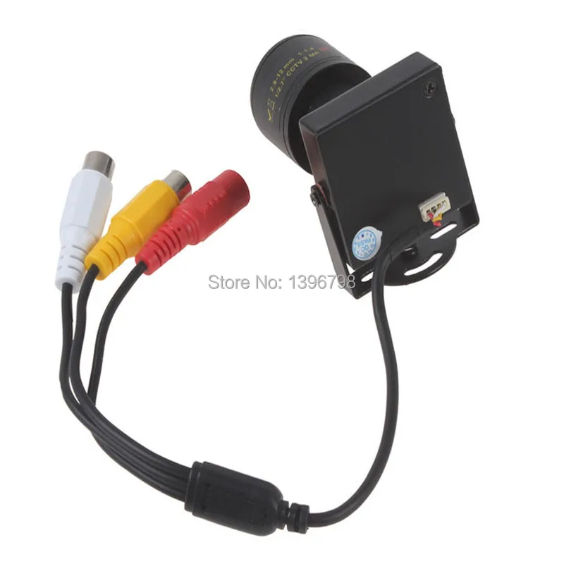 Ручная мини камера видеонаблюдения HD 2 8 12 мм 600TVL 1/3 CMOS цветная|camera lg|lens macrocamera lens type