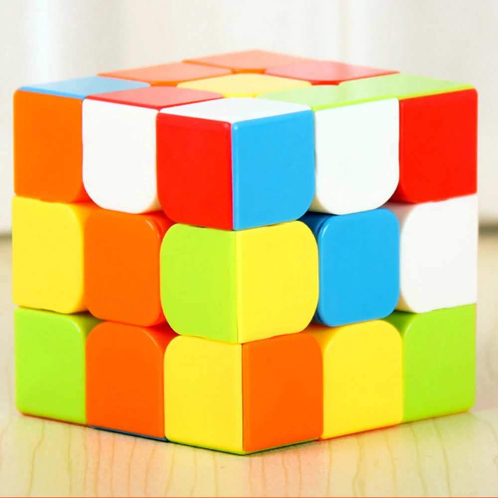 Professional speed 57 мм Magic Cube 3*3*3 на 3 слоя кубик головоломка 3x3x3 игрушка для мальчиков Дети