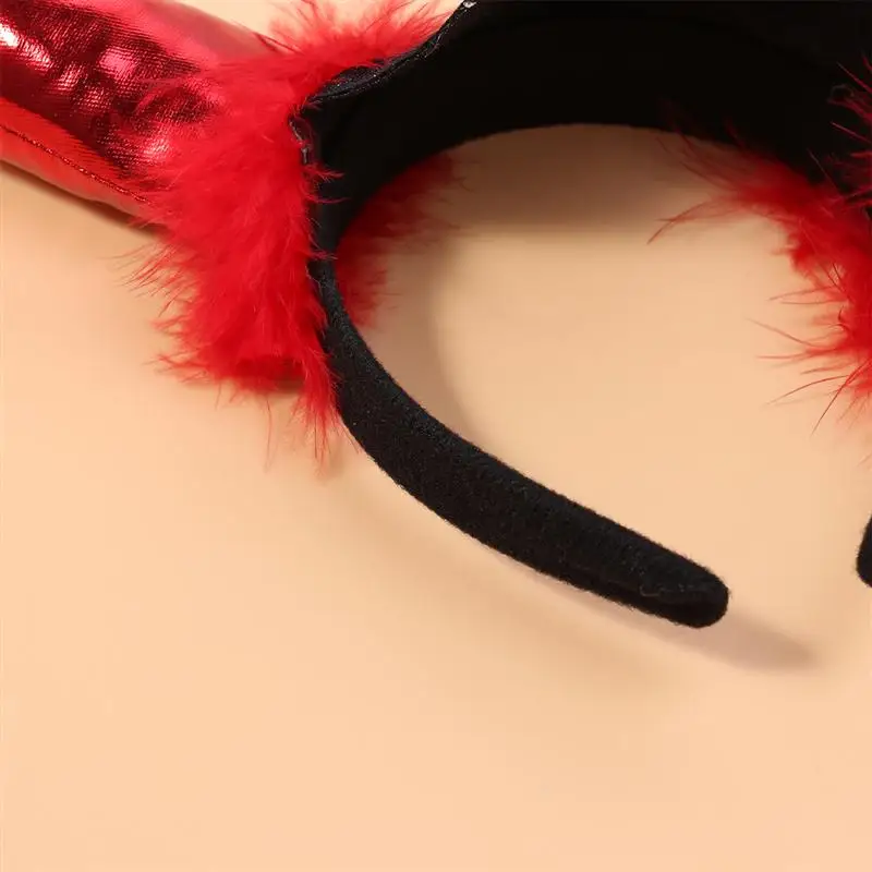 3 шт. супер большой рог дьявола Косплей обруч для волос аксессуар костюма