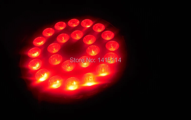 4 шт./лот профессиональное освещение 24 шт. * 12 Вт в 1 RGBW led par свет не