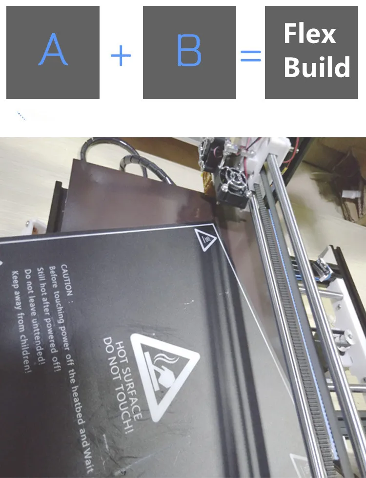 Funssor 310x310мм Магнитная печатная лента для кровати гибкая Набор DIY Creality CR 10 3D