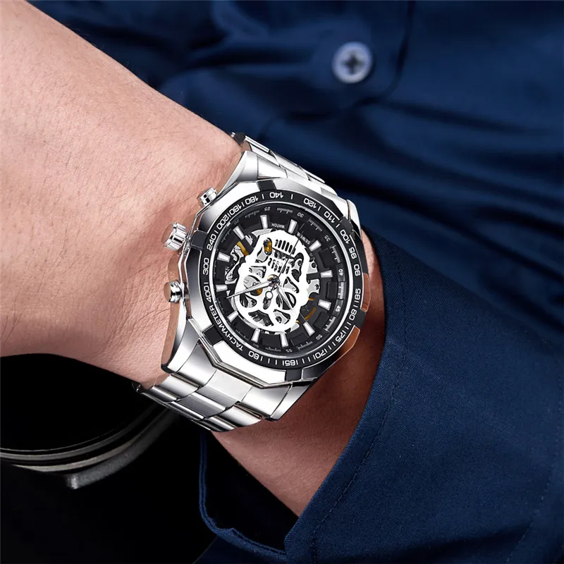 Часы наручные Мужские автоматические механические брендовые Роскошные
