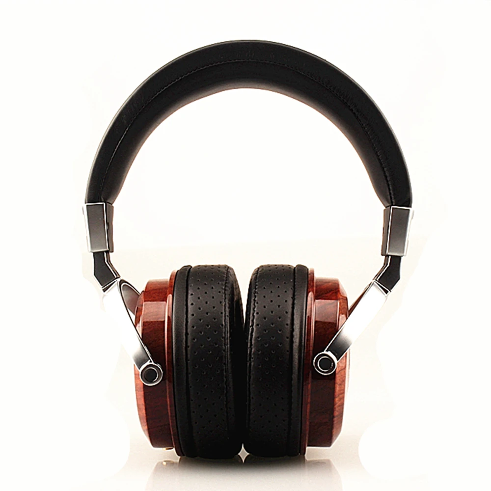 Blon B7 грецкий орех деревянные HiFi наушники над ухом бериллиевый сплав драйвер