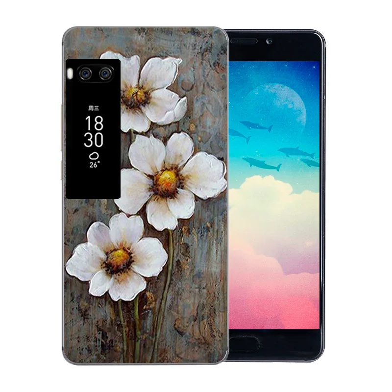 Силиконовые ТПУ чехлы для телефонов 5 7 дюйма Meizu Pro Plus чехол Ван Гог шаблон Fundas