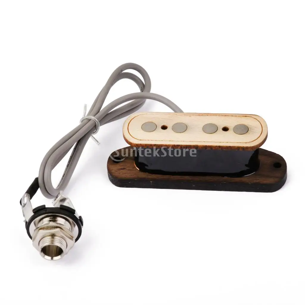 

Single Coil Sized 4 String Bass Pickup Cigar Box Guitar Pickup