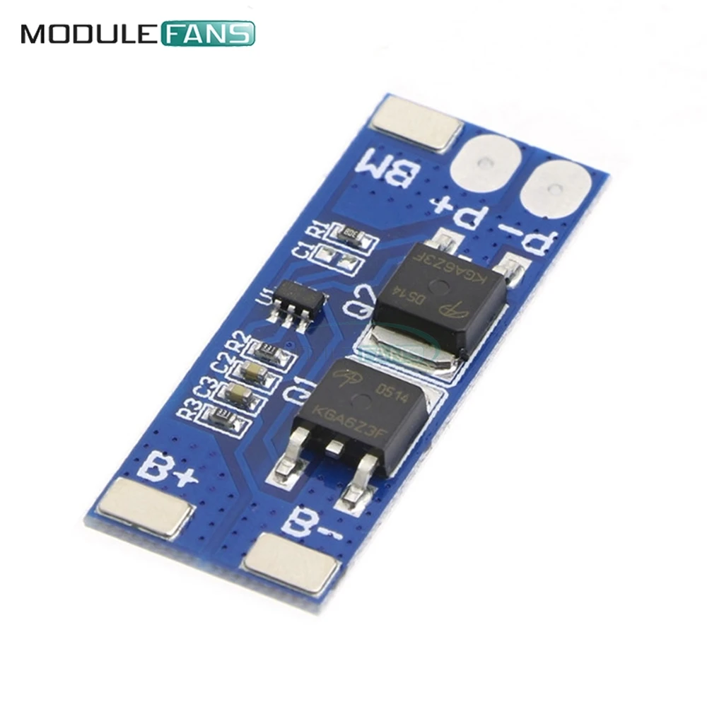 10 шт. защитная плата для литий ионных аккумуляторов 2S 8A 18650 Li Ion BMS PCM 15A модуль Pcm