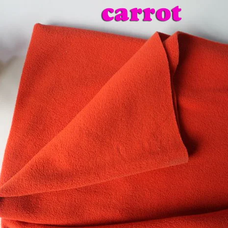 Двухсторонняя флисовая ткань с морковкой толстовки капюшоном против пиллинга