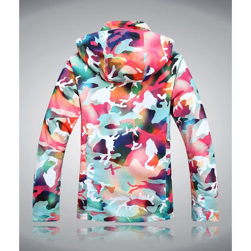 Бесплатная доставка лыжная куртка для сноуборда водонепроницаемый женский