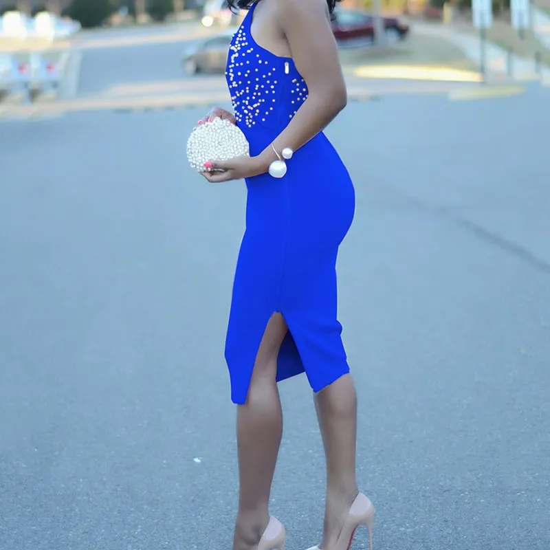 Женское летнее платье на одно плечо с коротким рукавом Уличная одежда Однотонное