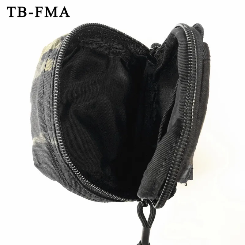 Новинка тактическая поясная сумка FMA Сумка Molle черная для охоты и страйкбола