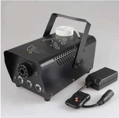 

Wireless Remote control 500W smoke machine Red blue green mixed color Mini fog machine professional stage lighting DJ equipment