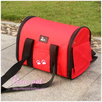 

Foldable pet cat out bag carry backpacks box pet supplies Teddy fall and winter