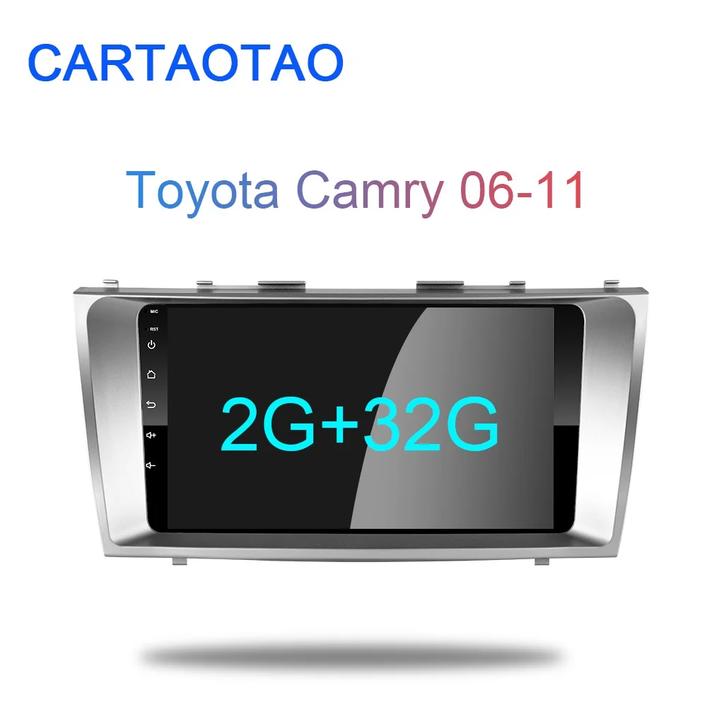 2G-32G 2G+ 32G " 2din Android 8,1 GO машинный DVD проигрыватель для Toyota Camry 2006 2007 2008 2009-2011 автомобиль радио gps навигации WI-FI плеер - Цвет: 2G-32G