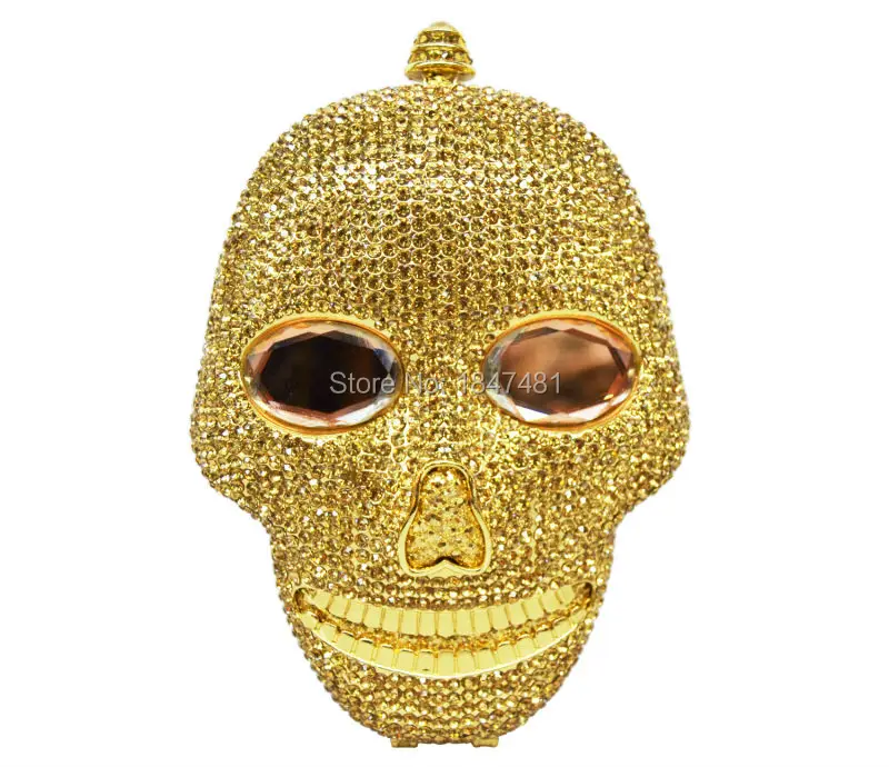 Золотая вечерняя сумка LaiSC праздничный кошелек Женская сумочка дамская дьявола с