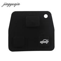 jingyuqin 20pcslot free shipping replacement for toyota remote key pad silicon rubber pad 23 button for lexus remote key pad