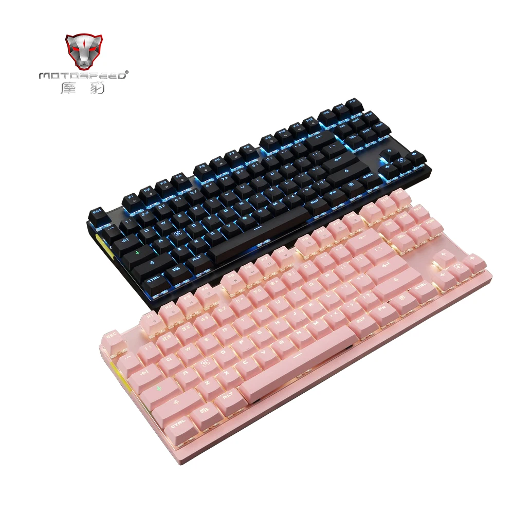 Motospeed GK82 2 4G Беспроводная/Проводная Механическая клавиатура USB игровая/Офисная