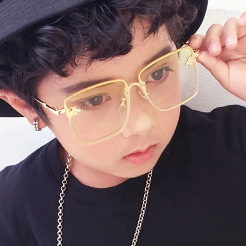 Солнцезащитные очки для мальчиков и девочек SomeCool модные детские солнцезащитные