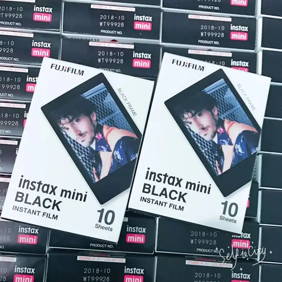 100% оригинал Fujifilm Fuji Instax Mini 8 пленка черная граница 10 шт. фотобумага для 7s 90 25 55 Share SP