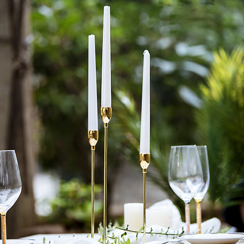 Baffect подсвечник плоские подсвечники Железный Подсвечник светильник для свадьбы