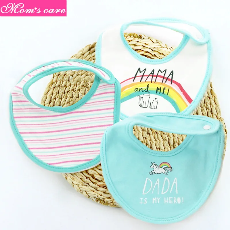 3 шт./лот, детские нагрудники, бандана, хлопок, высокое качество, Babadores Para Bebe, слюнявчик для младенцев, полотенце для мальчиков и девочек KF1000