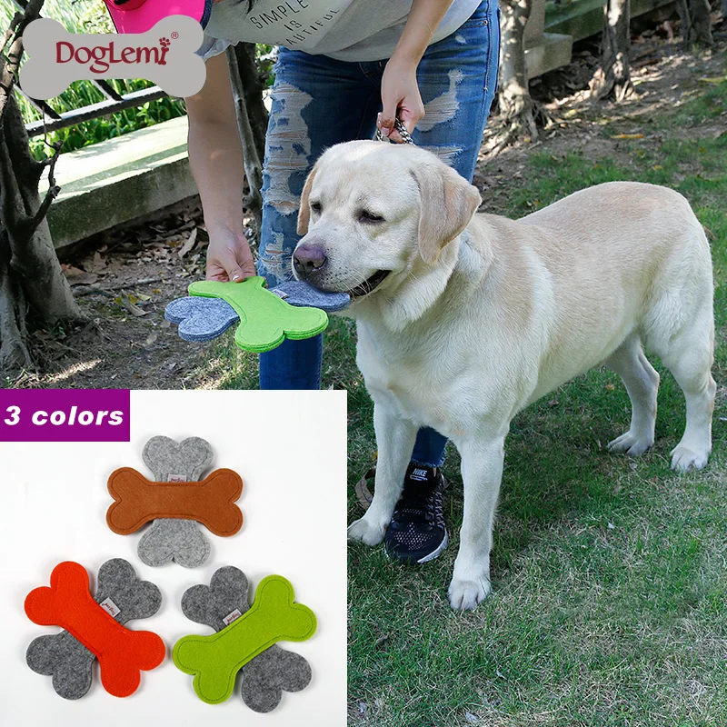 Doglemi природа Фетр Фрисби Игрушки для собак pet мягкая летающие игрушки|toy soft|toys