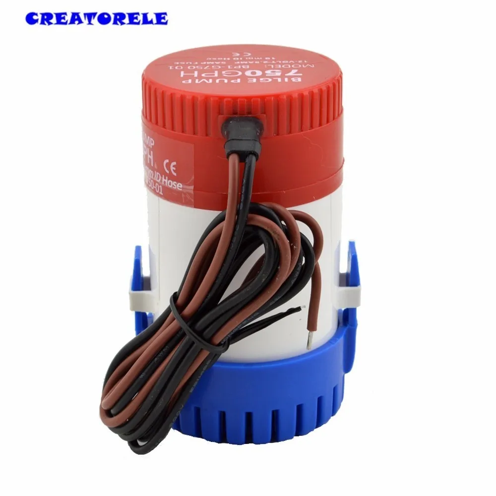 Погружной насос smaII DC 24 в 750 Гал/ч|bilge pump|fountain gardenpool cleaning |
