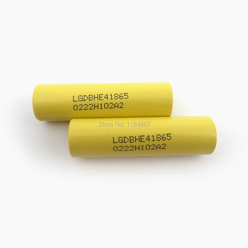 4 шт./лот Оригинальный 18650 3.7 В 2500 мАч Для LG HE4 imr высокая утечка батареи макс 20A