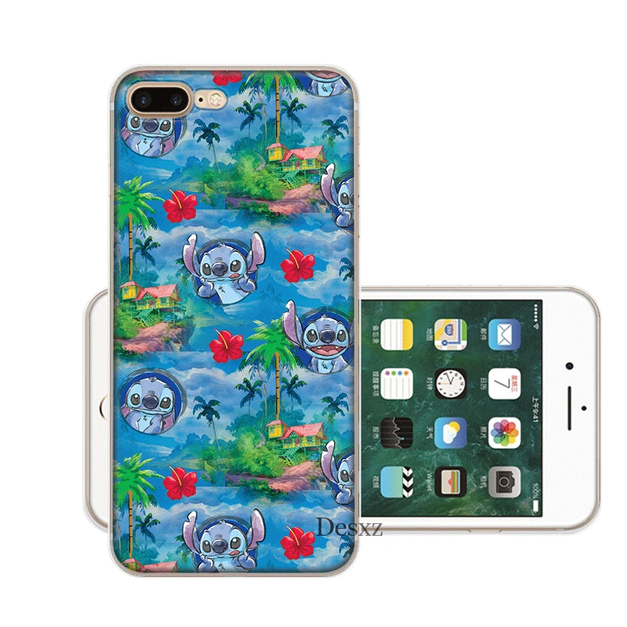 Чехол для мобильного телефона iPhone 11 Pro XR X XS Max 6 6S 7 8 Plus 5 5S SE чехол Лило и защита