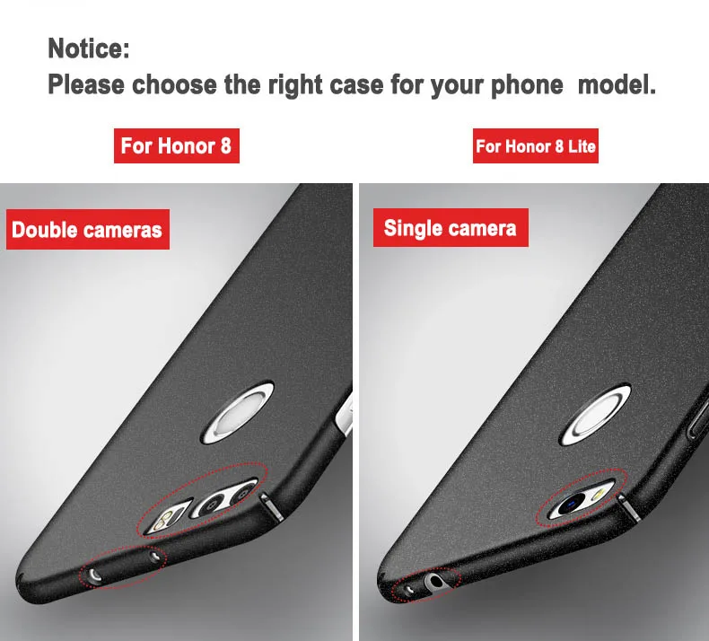 Роскошный чехол MSVII для huawei honor 8 lite с полной защитой жесткая стильная задняя