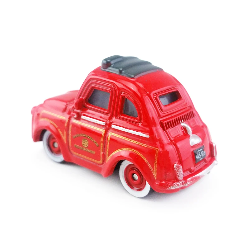 Автомобили Диснея Pixar красный Луиджи пожарный отряд спасательный 1:55 литья под