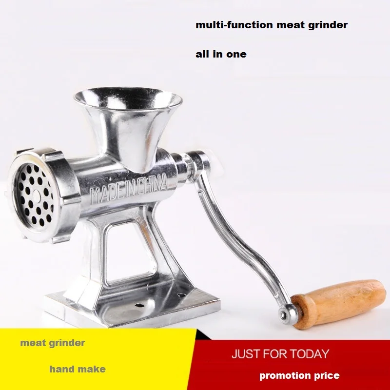 

hand-make meat grinder family daily use Multi-function sausage machine filler Household hand stir garlic manually