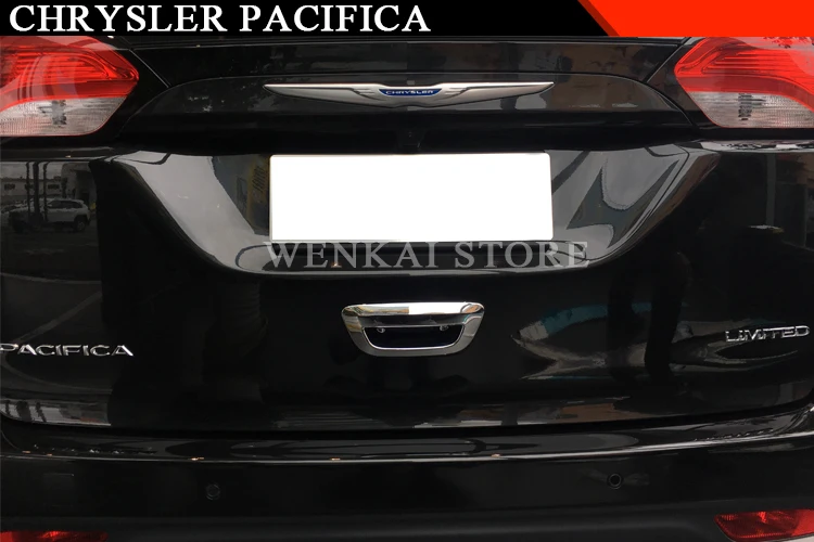 WENKAI автомобильный Стайлинг автомобиля задняя дверь Чаша отделка ABS Chrome Chrysler Pacifica аксессуары