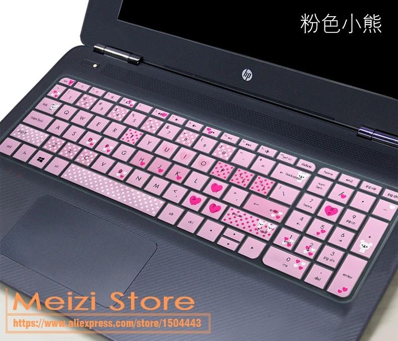 Силиконовая защитная накладка на клавиатуру ноутбука 15 6 дюйма для HP 250 G5 Pavilion ENVY