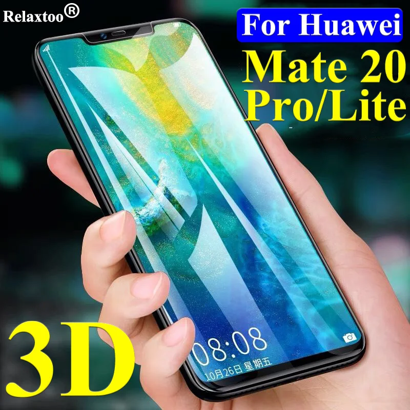 3D полное покрытие защитное стекло на huawei mate 20 Pro Lite Tremp Защитная пленка для экрана Huawai huawei i Safety Tempred Glas