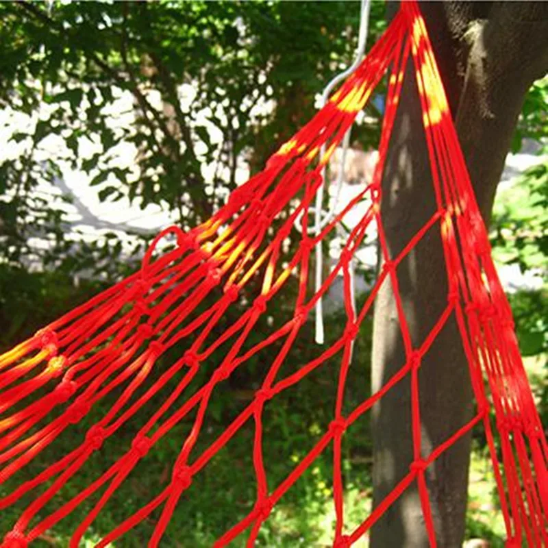 Портативный садовый нейлоновый гамак качели сетка для сна путешествий кемпинга