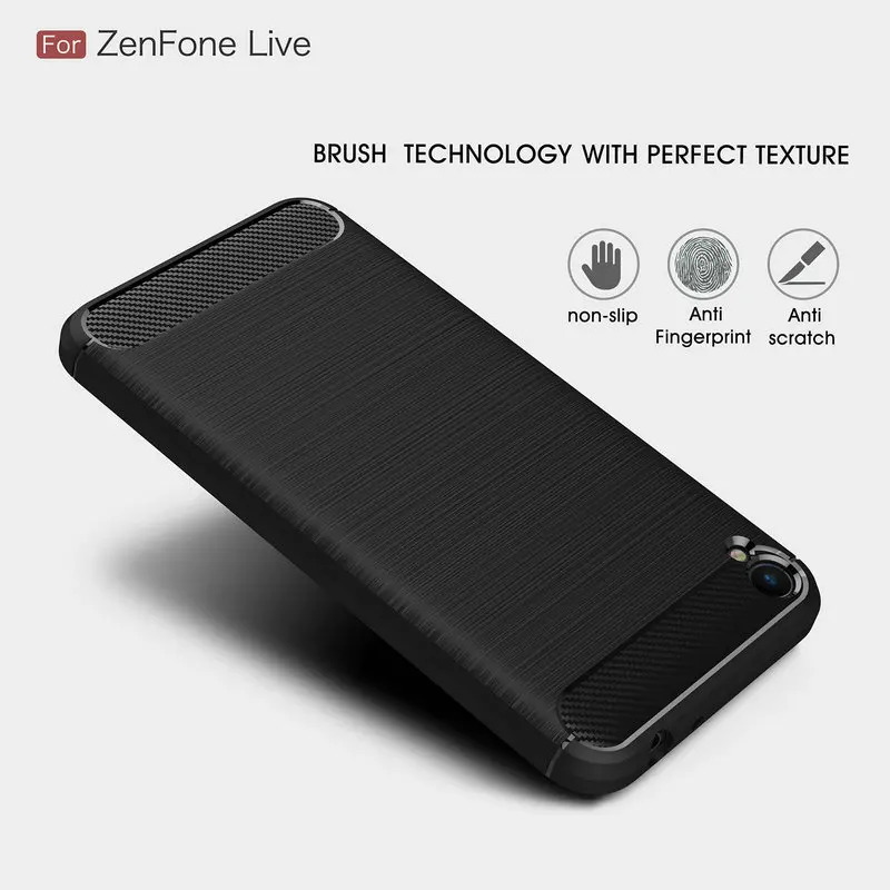 Противоударный кожаный чехол для Asus Zenfone Live ZB501KL A007 A007D задняя крышка 5 0 дюйма